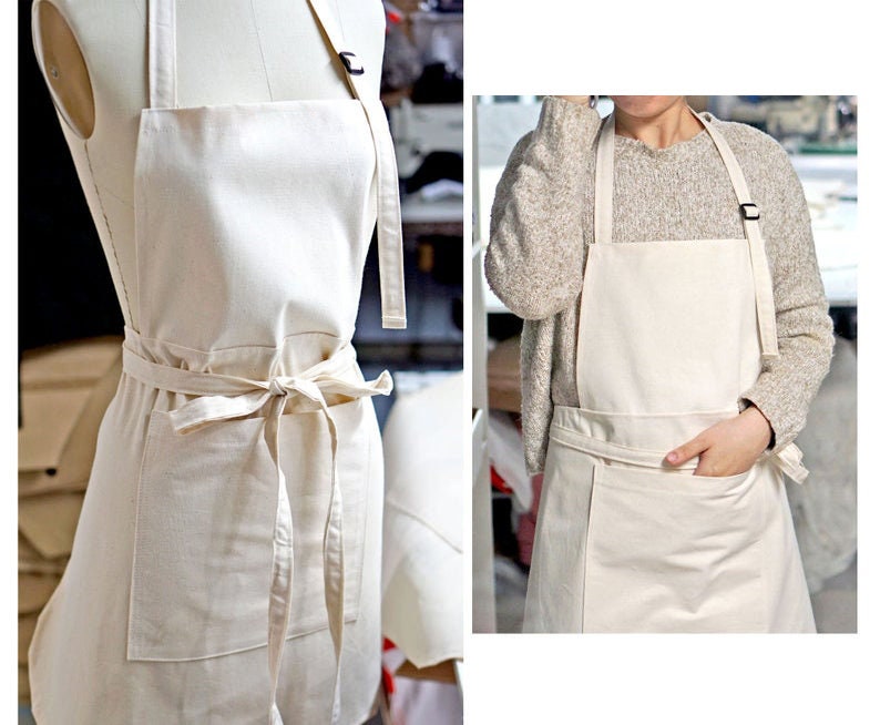 Thick artist Canvas Apron chef barber aprons painter artists carpenter Chef apron for women kitchen industrial apron for men
