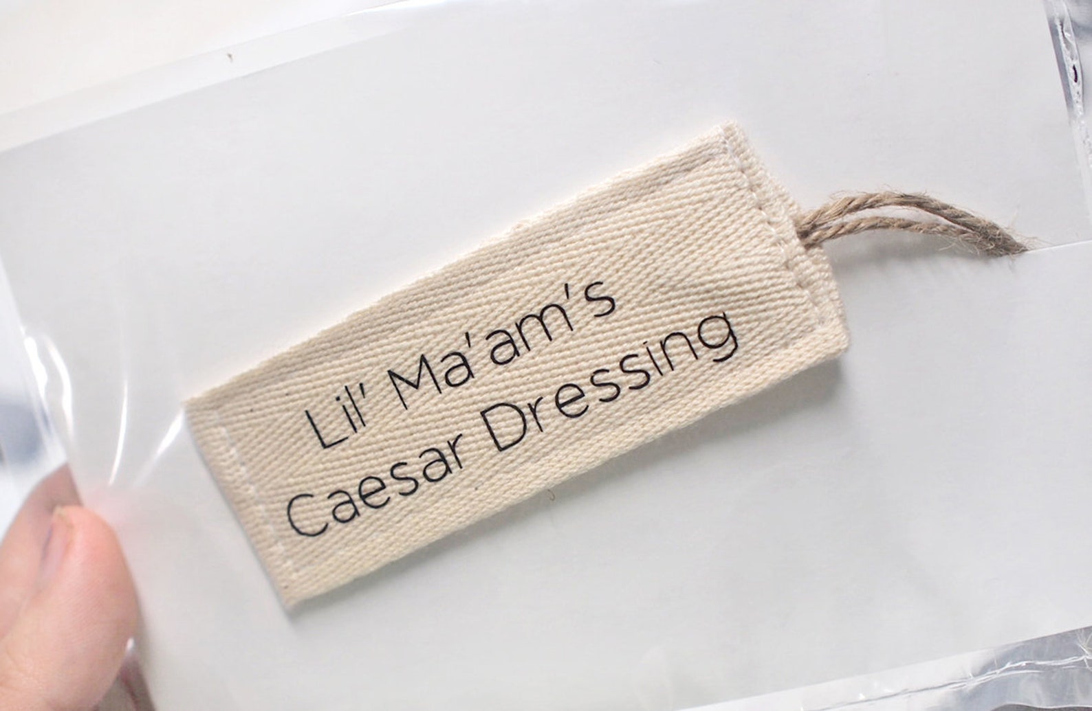Personalized cotton name tag custom name tag cotton hang etsy