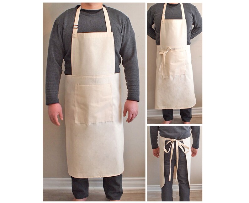 Thick artist Canvas Apron chef barber aprons painter artists carpenter Chef apron for women kitchen industrial apron for men