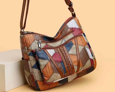 Dames Emmer Handtas met Korte Hengsels met Schouderriem Schoudertas Dames Emmer Handtas met Korte Hengsels met Schouderriem Schoudertas