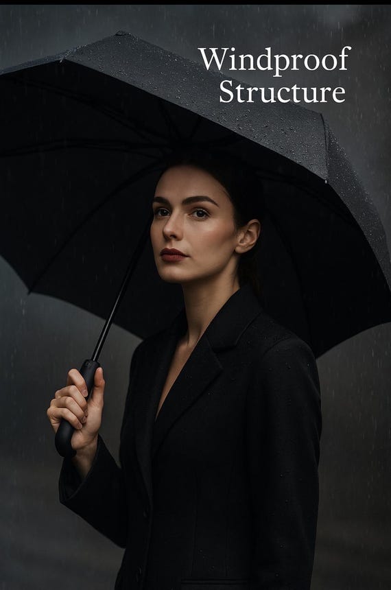 Automatic Umbrella – Quick Open & Close – Windpro… - image 3