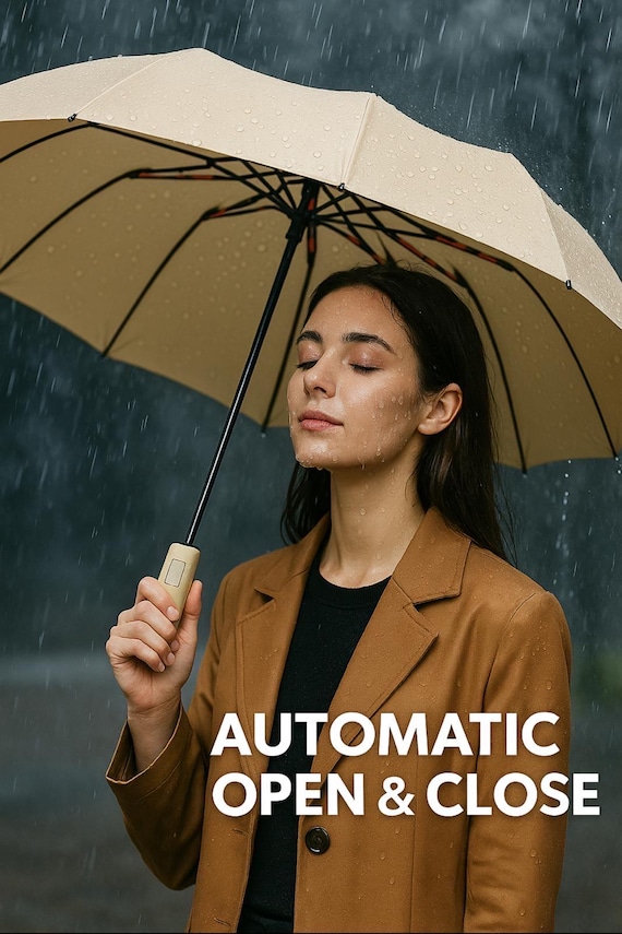 Automatic Umbrella – Quick Open & Close – Windpro… - image 1