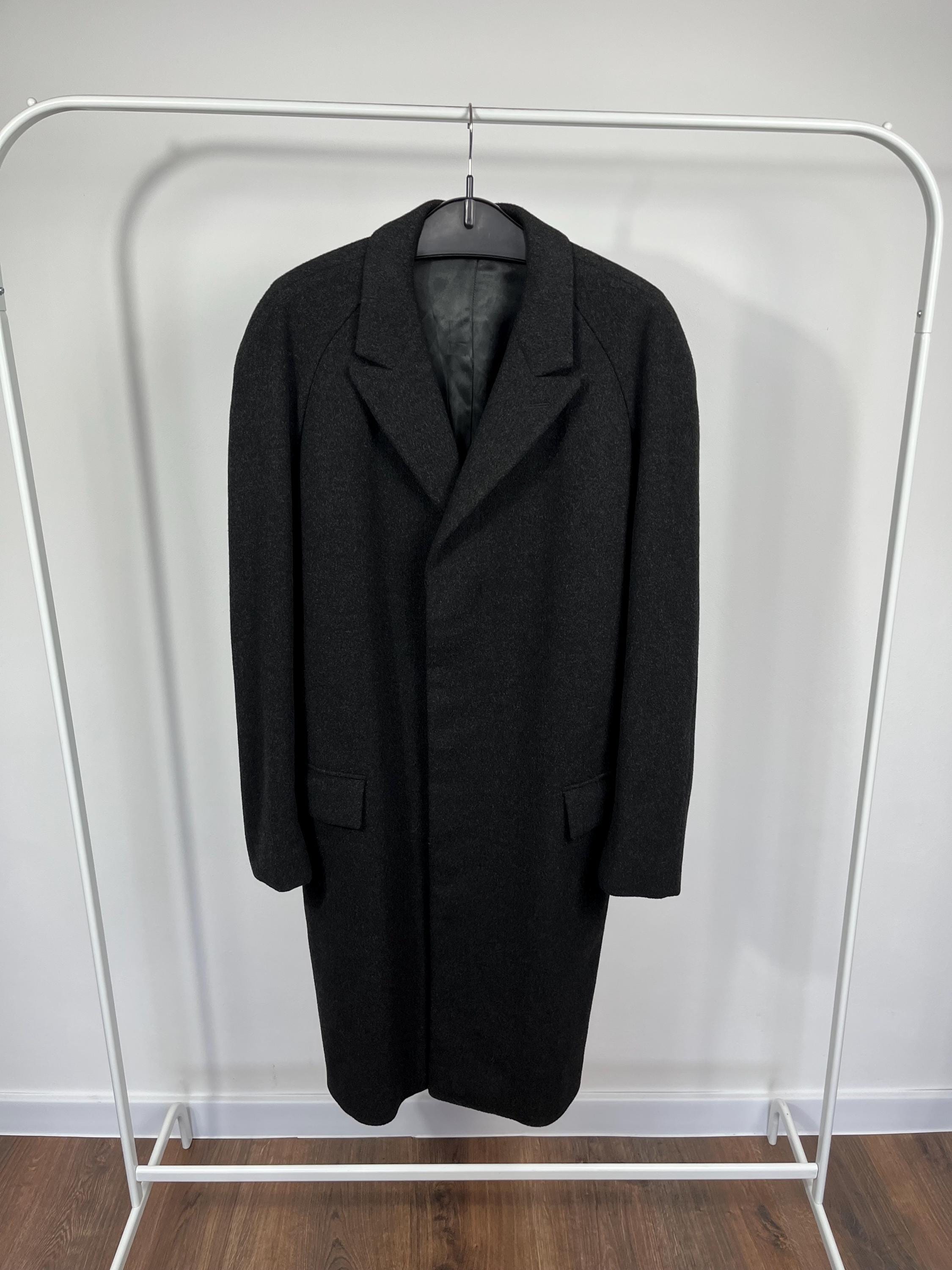 【超美品✨】クロムビー CROMBIE カシミヤ100% LL 毛羽立ち無し✨ 神々の繊維 ビキューナ CROMBIE ダブルチェスターコート極上カシミヤ
