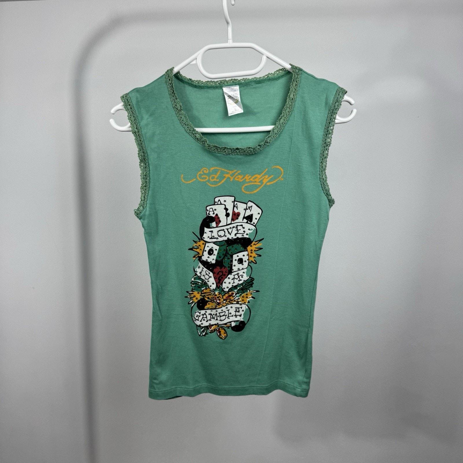 Ed Hardy Tank Top - Etsy