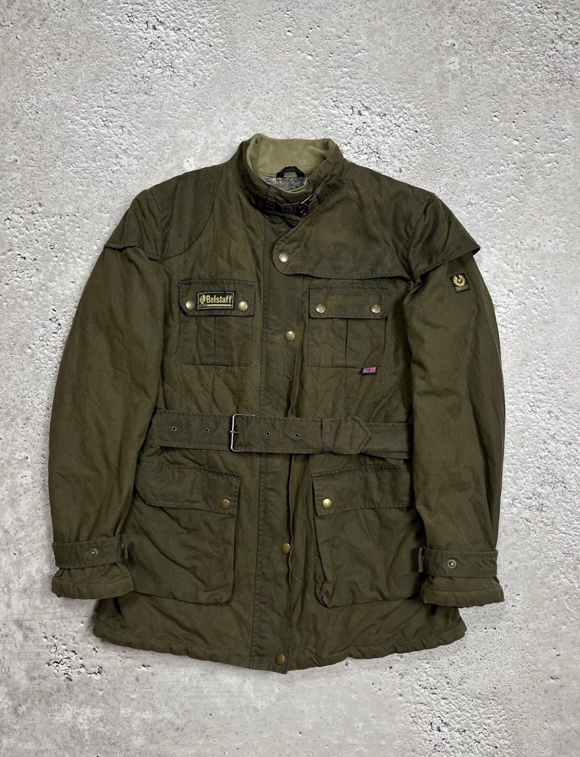 ！yt！Belstaff　GOLD-label　ナイロン　L　イタリア製 Vintage Belstaff Gold Label Jacket - Etsy