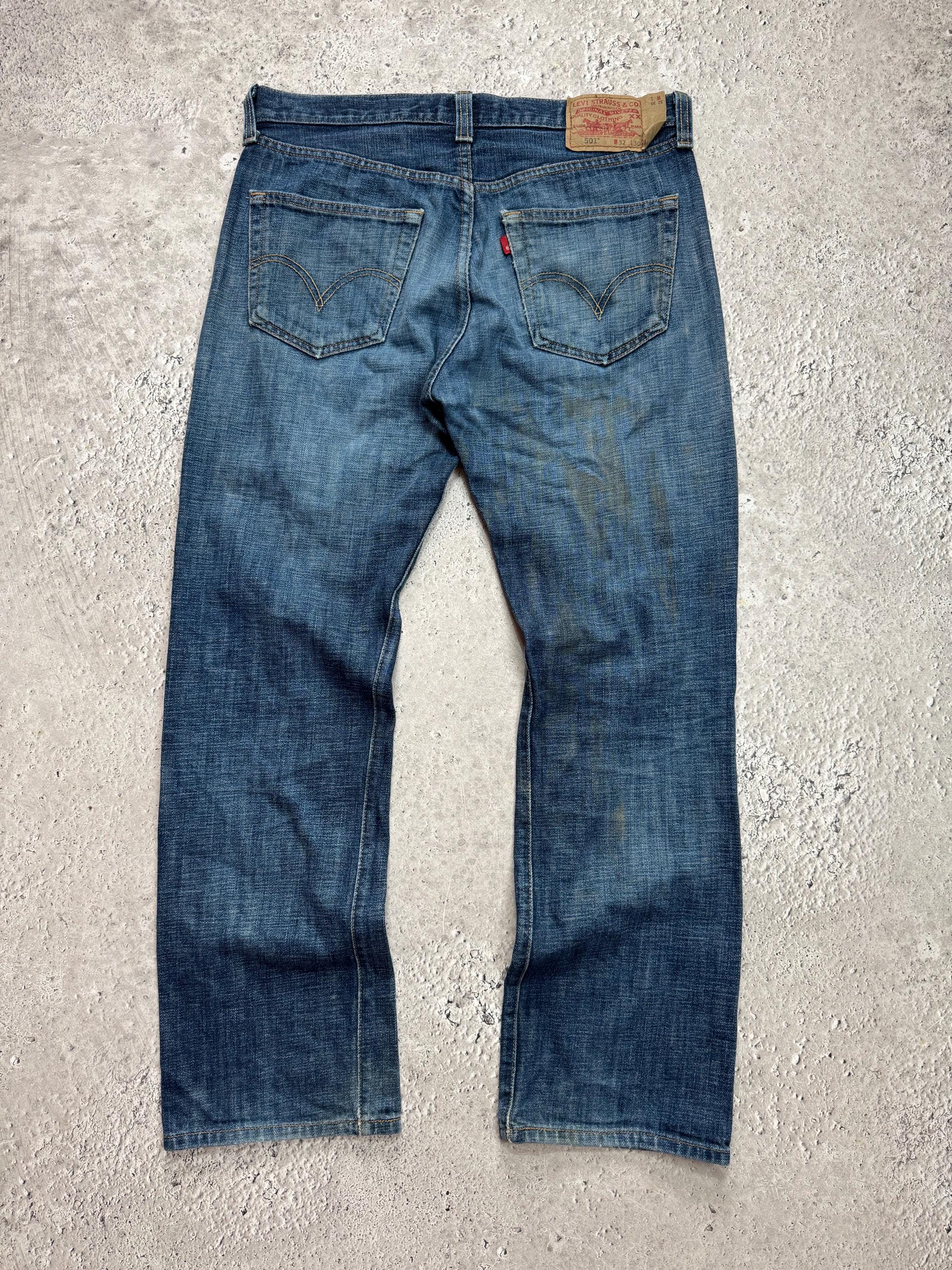 Levis 501 W32 - Etsy