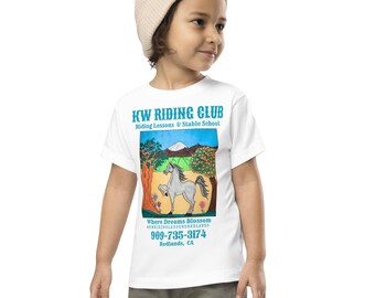 KW RIDING CLUB,  Barn Shirt, Toddler Short Sleeve Tee