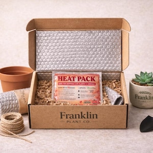 耐候性追加オプション | ヒートパック、断熱材、またはその両方 | 冬季配送 | Franklin Plant Co.