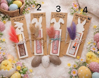 A lovingly designed Easter gift without chocolate – a little greeting from the Easter Bunny