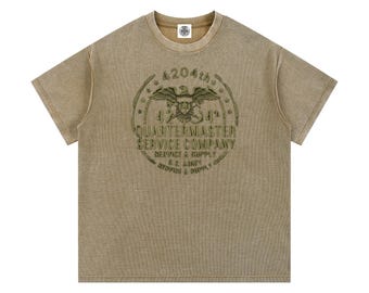 4204th Qm Svc Co Waffle Knit T-Shirt