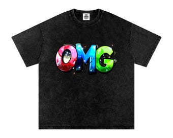 OMG Cotton T-Shirt - Streetwear - UrbanAngst