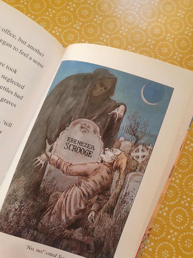 A Christmas Carol Charles Dickens Ladybird Classics Etsy