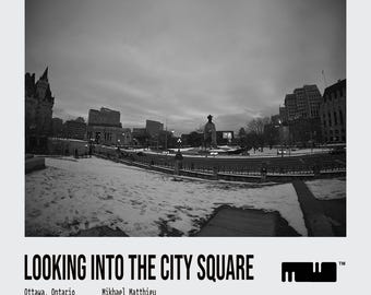 Op zoek naar het stadsplein - Mikhael Matthieu