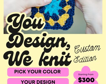 Custom Crochet Clothing | Personalized Knit Sweaters and Blankets | Handmade Knitwear Gifts