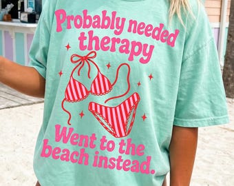 Beach Shirt PNG, Funny Summer Shirt Design, Vacation Graphic PNG, Cute Beach Saying Shirt, Girly Summer PNG for Sublimation