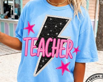 Teacher PNG, Teacher Shirt Design PNG, Back To School png, Teacher Graphic png, Classroom PNG, Teacher Sublimation Design, Instant Download