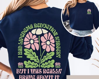 Lipedema Surgery Recovery Sweatshirt – Brave Souls Healing Journey
