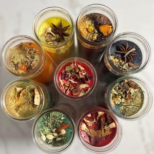 Candle Lighting Service • Prepared Ritual Candle • Spiritual Work with Oil, Powder & Reading