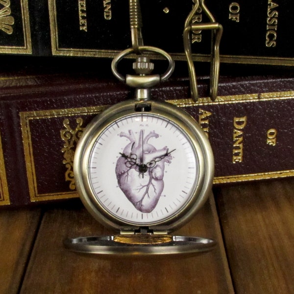 Montre de poche Heart