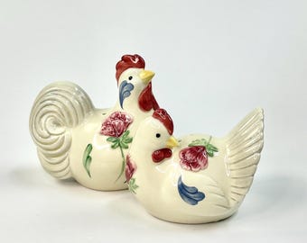 Lenox Rooster and Hen Salt and Pepper Shakers