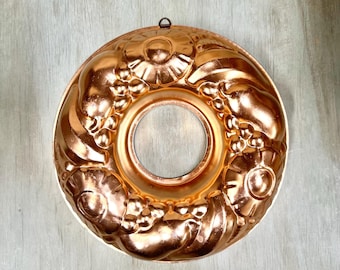 Vintage Copper Metal Ring Mold