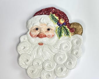 Fitz and Floyd Santa Plate (2002)