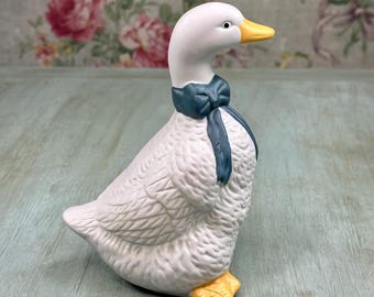 Vintage Ceramic Goose Figurine
