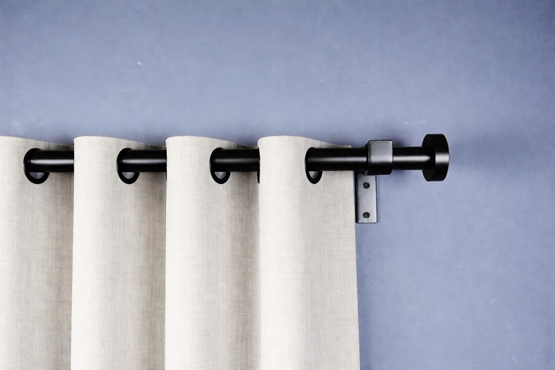 Up to 14ft Curtain Rod Luxury Custom Window Hardware Made by Hand. - Etsy