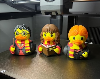 Patos magos mágicos - Colección impresa en 3D multicolor