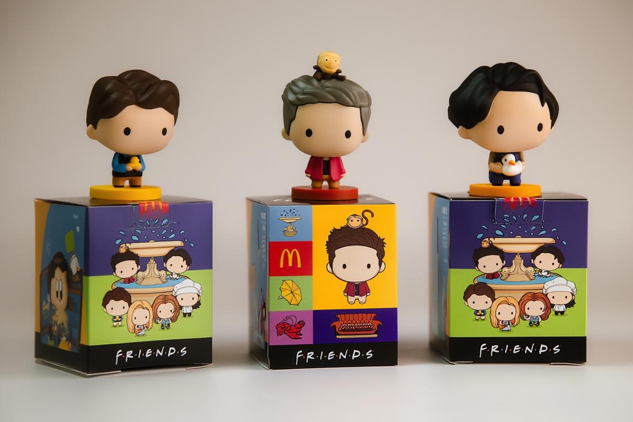 Friends Collectible Figures From Mcdonald's – All Characters