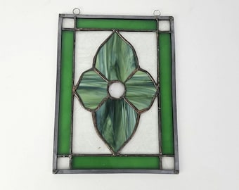 Vintage Stained Glass Sun Catcher
