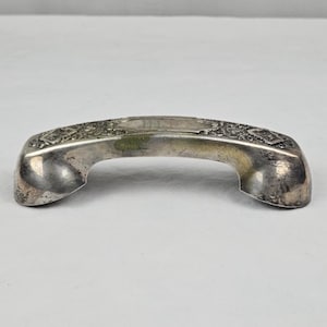 Vintage 60's Monogrammed Gorham Silverplate Telephone Phone Handle Receiver Cover