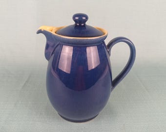 Denby steengoed vintage koffiepot theepot gemaakt in Engeland: 2,5 pint