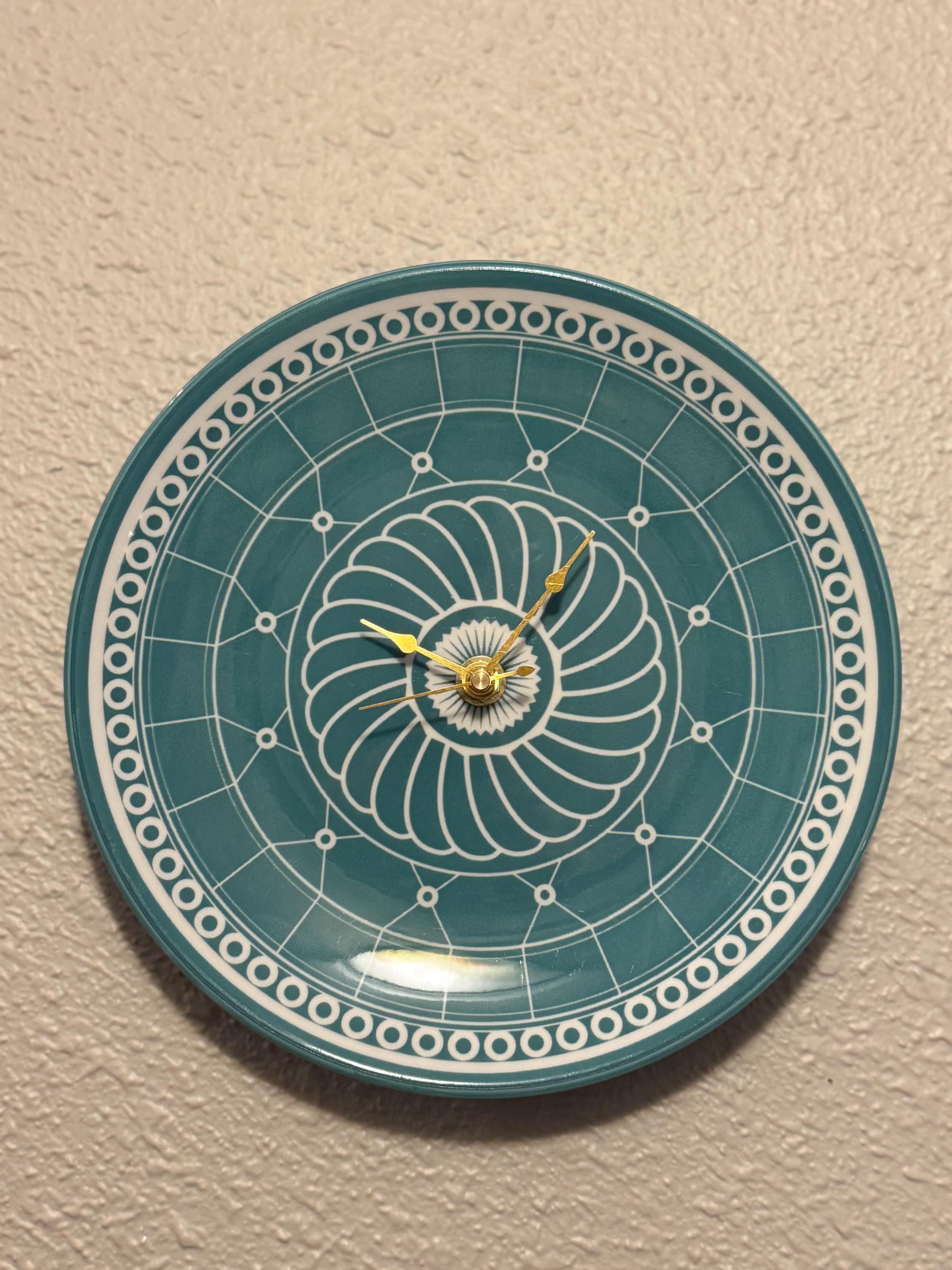 Ceramic plate clock - Etsy 日本
