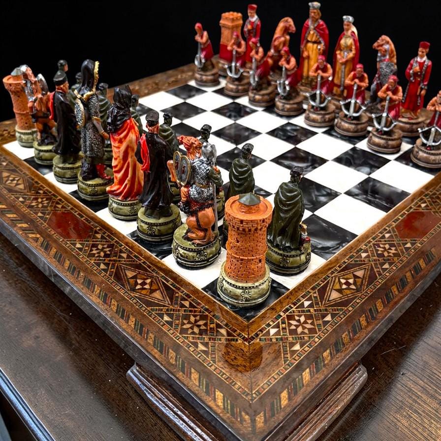 Statue d'échecs - UNBRANDED - Chevalier - Résine écologique