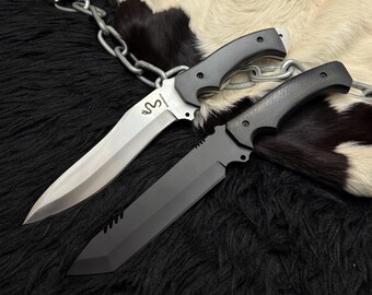 Réplica artesanal del cuchillo de Ada Wong de Resident Evil 4, funda de cuero, artículos para cosplay