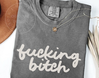 T-shirt femminista dai colori comodi, maglietta con messaggio audace