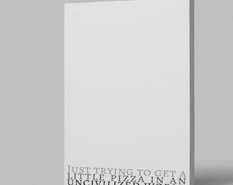 West Wing TV-Themed 50-Sheet Notepad: Channel the Wit & Wisdom of The Oval Office