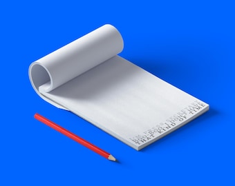 West Wing TV-Themed 50-Sheet Notepad (4.25"x5.5"): Channel the Wit & Wisdom of The Oval Office
