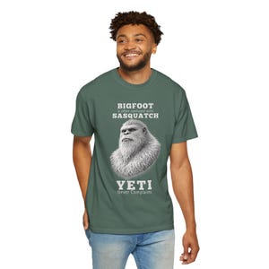 Camiseta Bigfoot Comfort Colors Cotton Tee Sasquatch Yeti Never Complains imagen 11