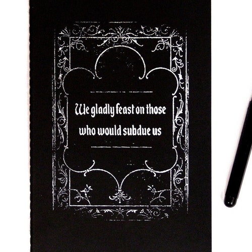 Addams Family Credo Small Patch - Etsy