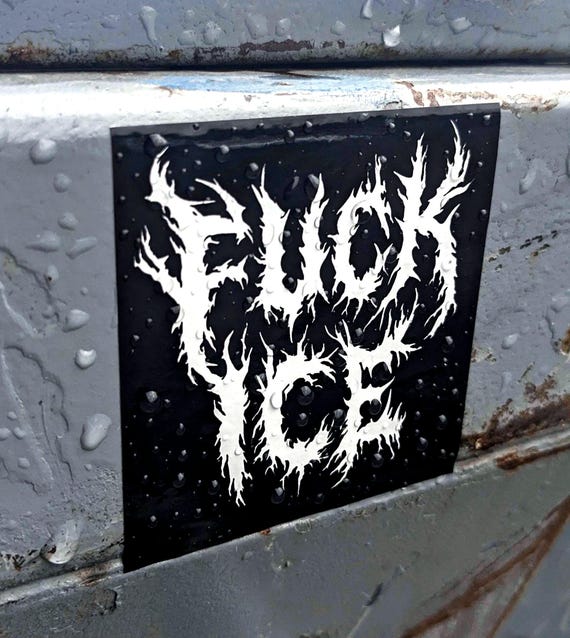 FUCK ICE Stickers (3 Pack)
