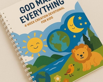 Kids Christian Devotional | Bible Lessons, Faith Activities| Ages 4-6