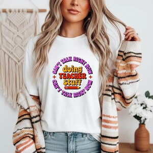 Teacher Quotes PNG SVG Bundle | Boho Classroom Sayings | Appreciation Gift Design | Christian Inspirational image 7