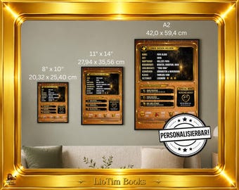 Photo paper poster