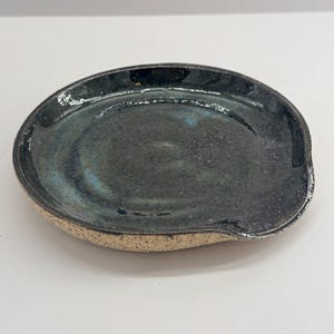Speckled Blue Spoon Rest