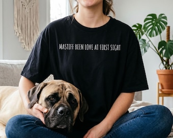 Spanish Mastiff Shirt Mastiff Been Love At First Sight Funny Dog Pun Tee Mastiff Owner Gift Dog Mom Dog Dad Comfort Colors