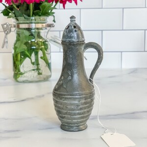 Vintage NS Co. Pewter Salt or Pepper Shaker National Silver Company