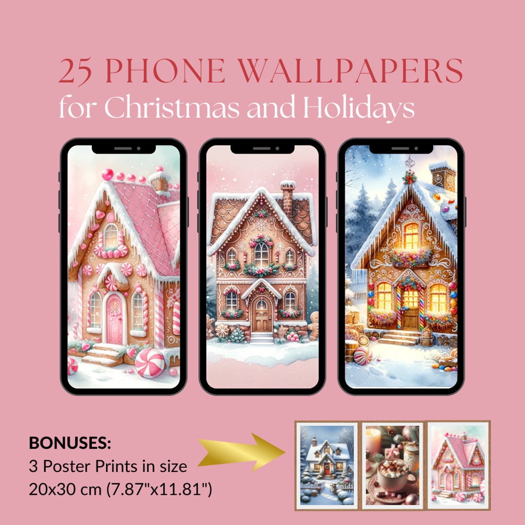 Christmas Wallpaper Winter Background iPhone 25 Wallpapers for Samsung