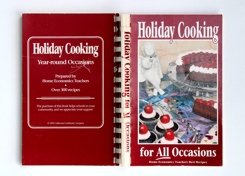 Holiday Cooking For All Occasions Home Economics Teachers Best Recipes Cookbook SB 1993 Gerry Murry Henderson, Editor image 2